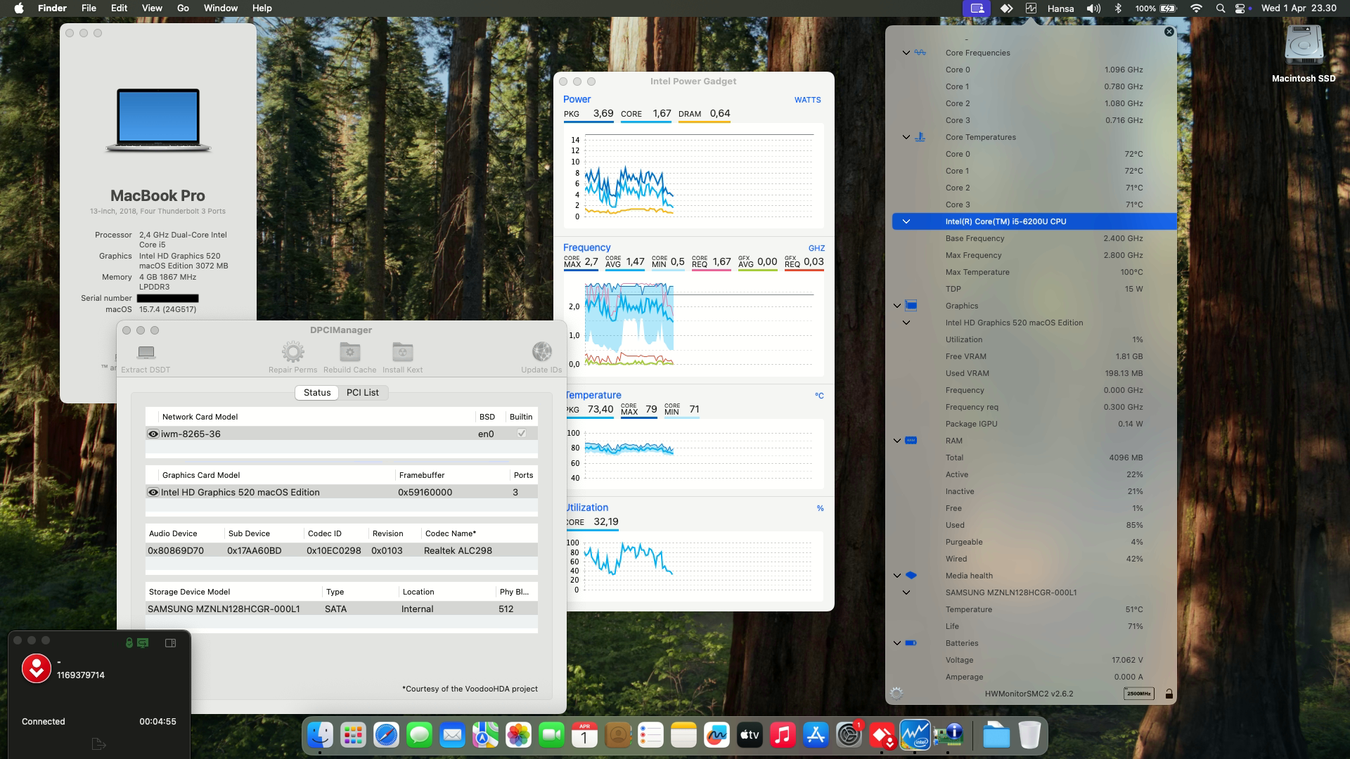 Success Hackintosh macOS Sequoia 15.7.4 Build 24G517 on NEC VersaPro VG-U Touchscreen